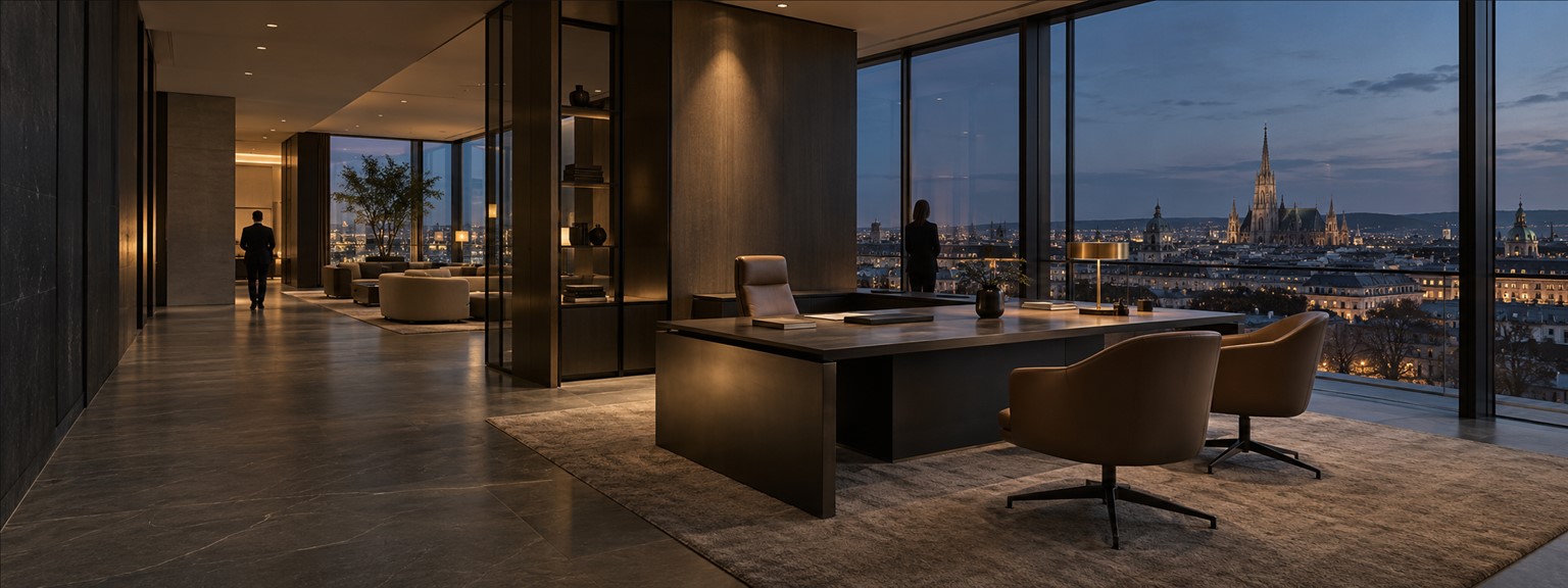 Conceptual view of a considered AWAG workspace in Vienna